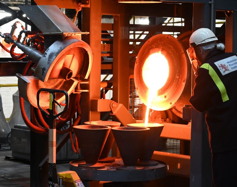 Top Blown Rotary Converter hits 50 melts